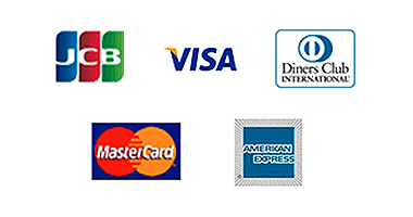 JCB VISA DinersClubINTERNATIONAL MasterCard AMERICANEXPRESS